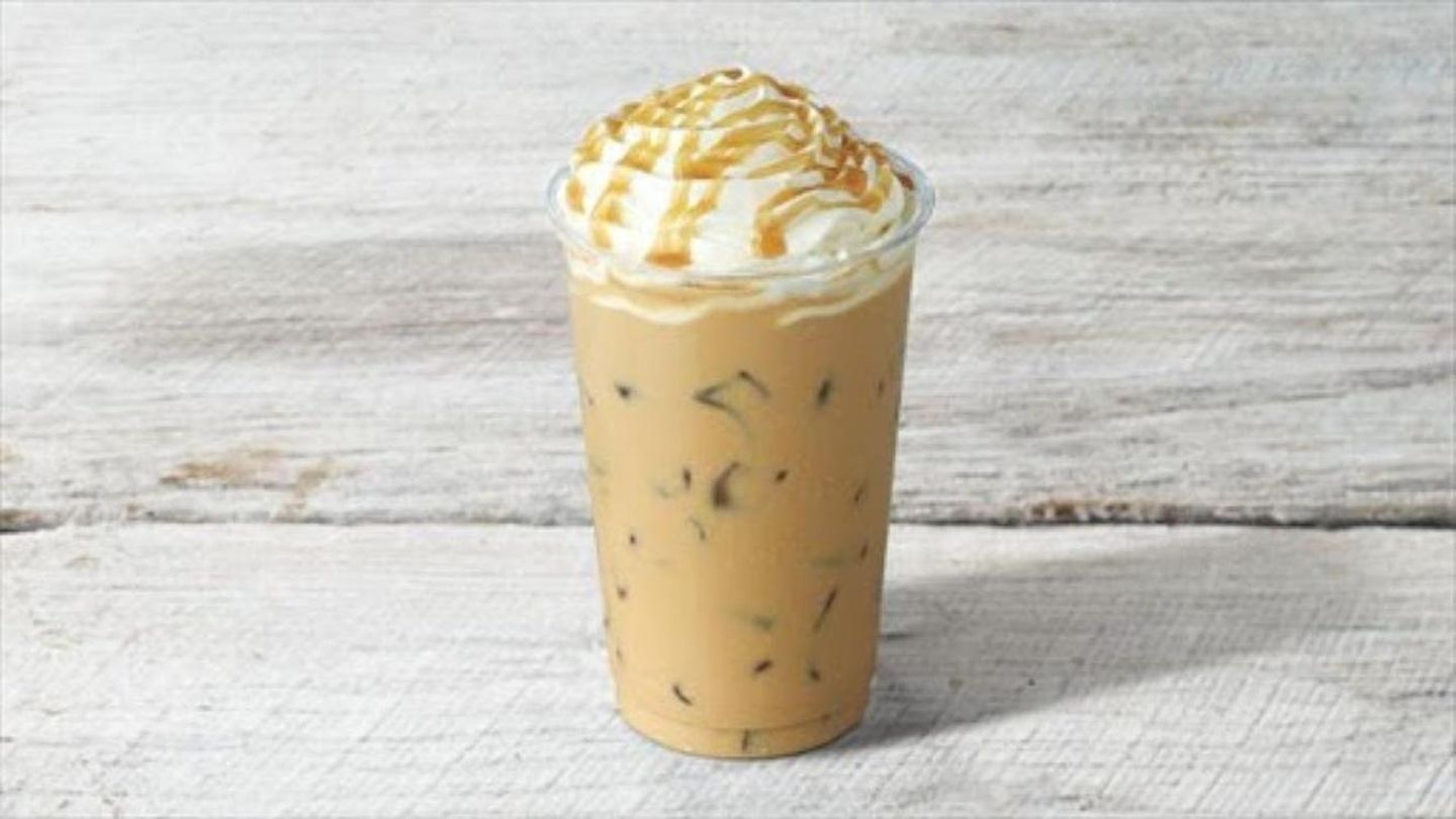 Iced Caramel Latte
