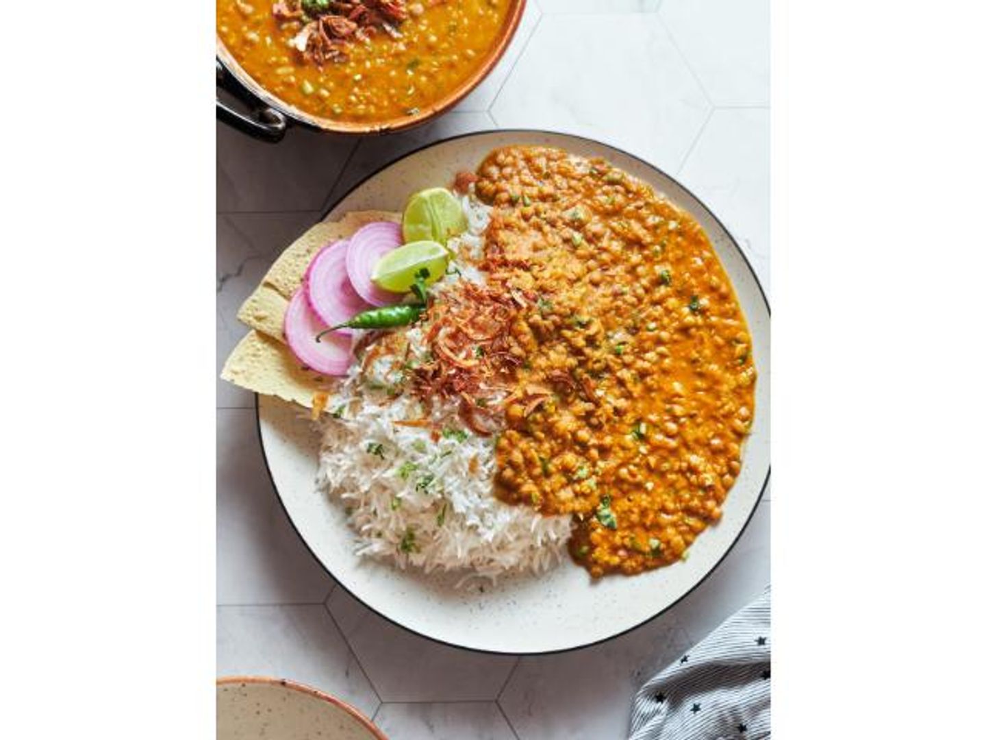 Rice, Lentils, And Vegetables