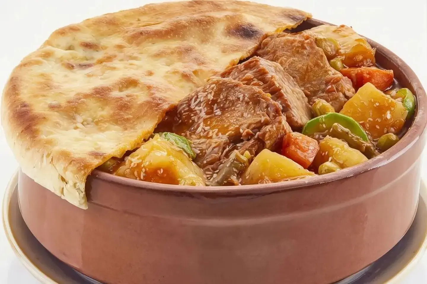 طاجن لحمة بالبامية
