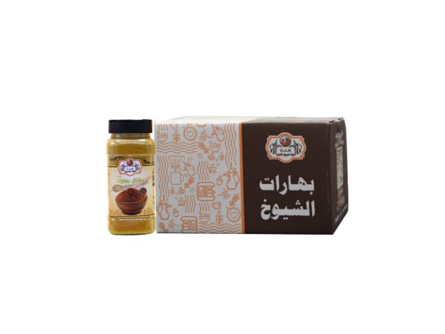 كرتون مشكل بهارات مطحون 12 250 جرام