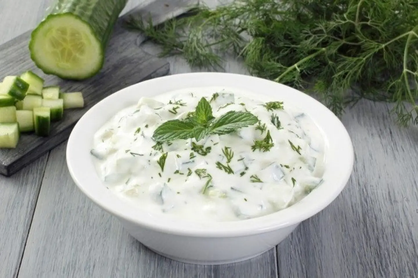 Yogurt And Cucumber Salad