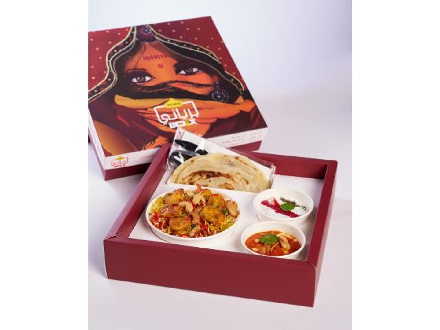 Shrimp Biryani Box