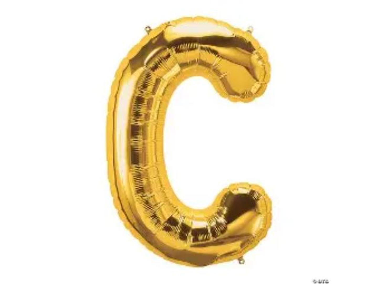 Gold Letter Balloon C