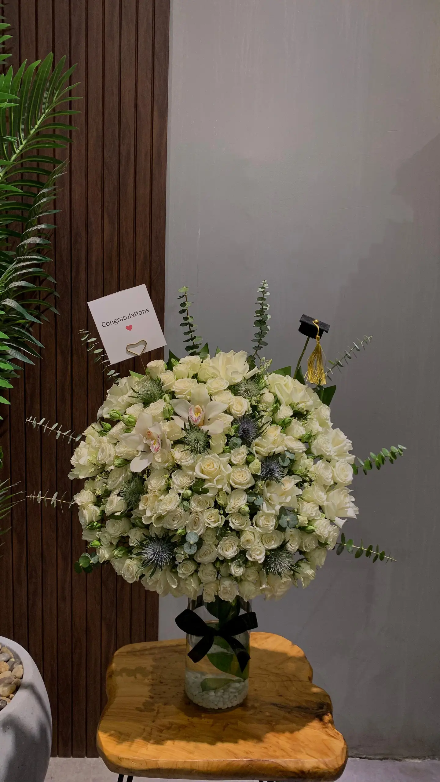 Elegant Graduation Vase