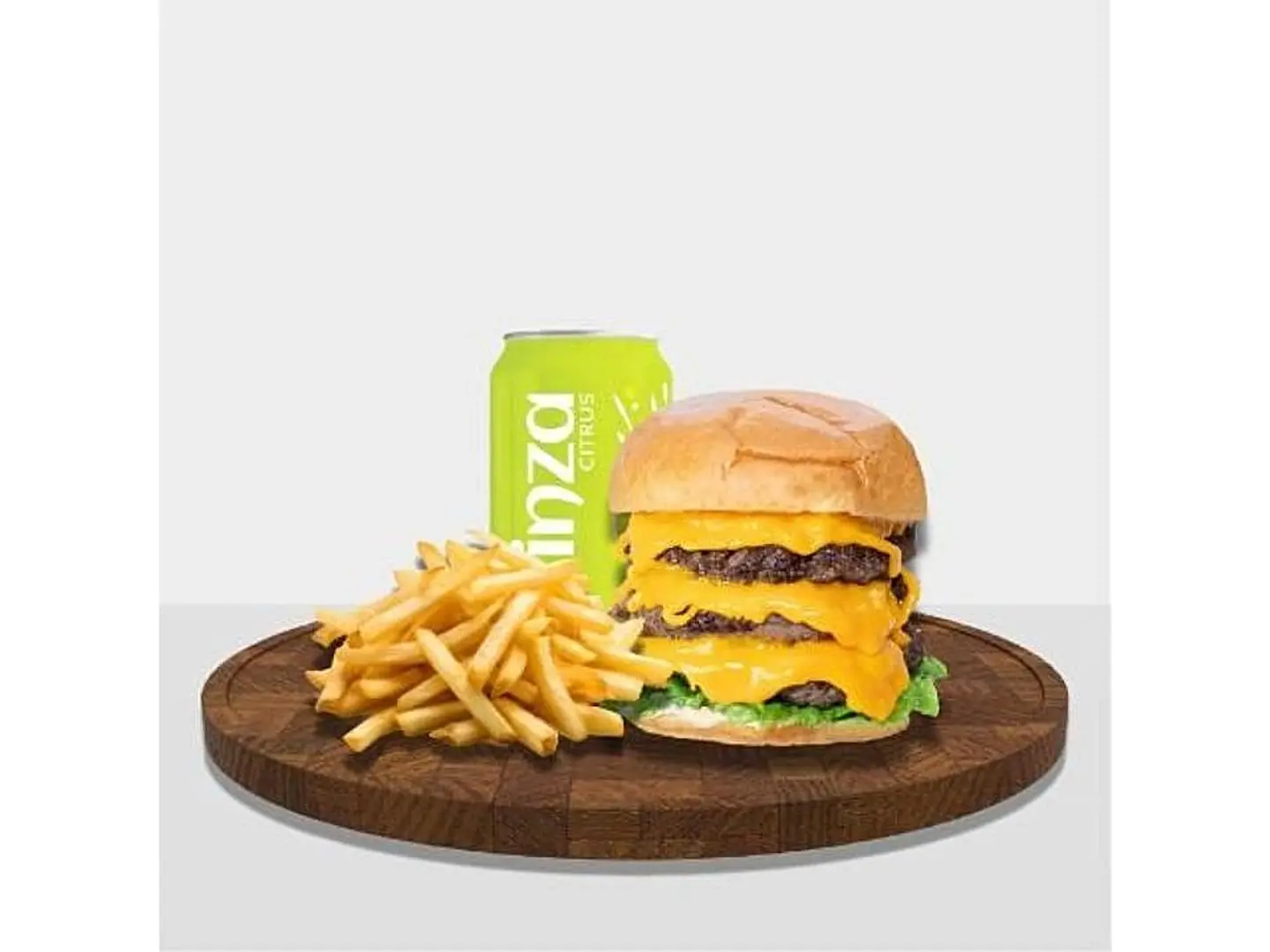 وجبة تربل كلاسيك برجر