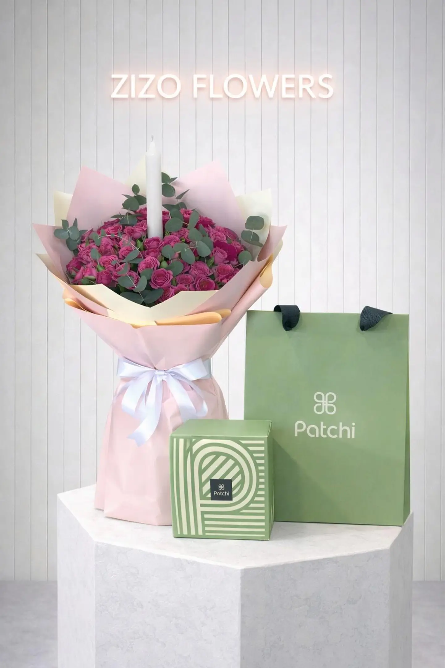 Rose With Patchi Chocolate16