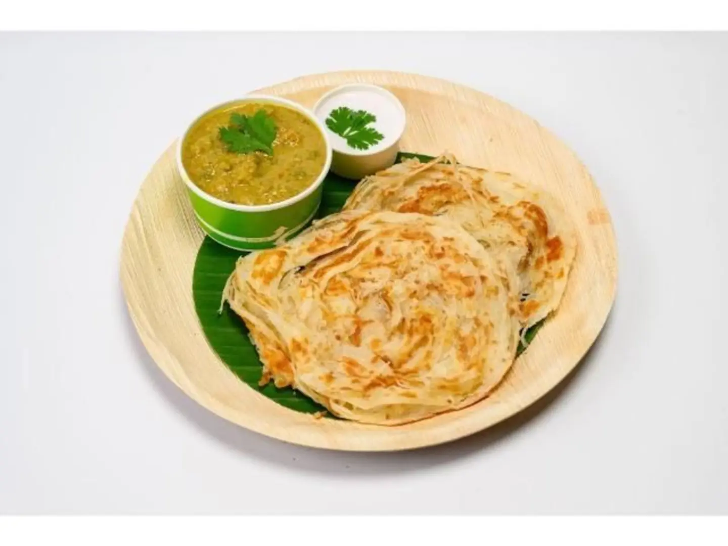Parotta 3 Pcs Veg Korma Or Chenna Curry