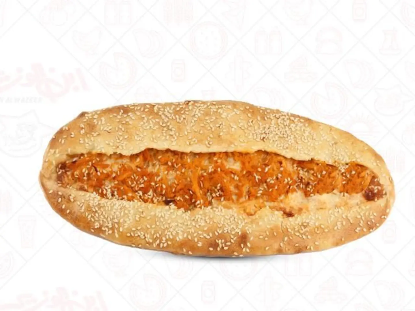 فطيرة مسحب دجاج بالجبن