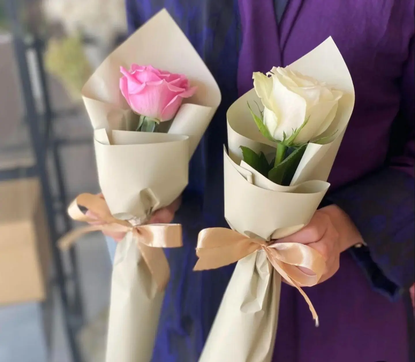 ورده جوري مع التغليف الفخم