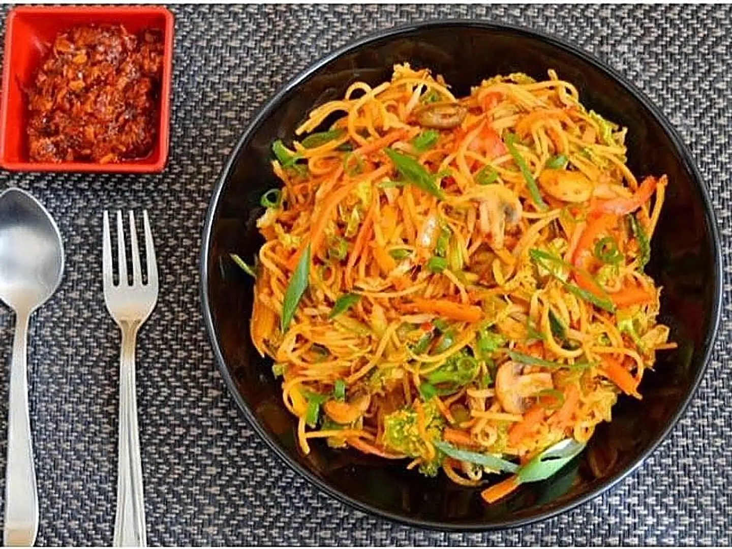 Schezwan Mixed Noodles