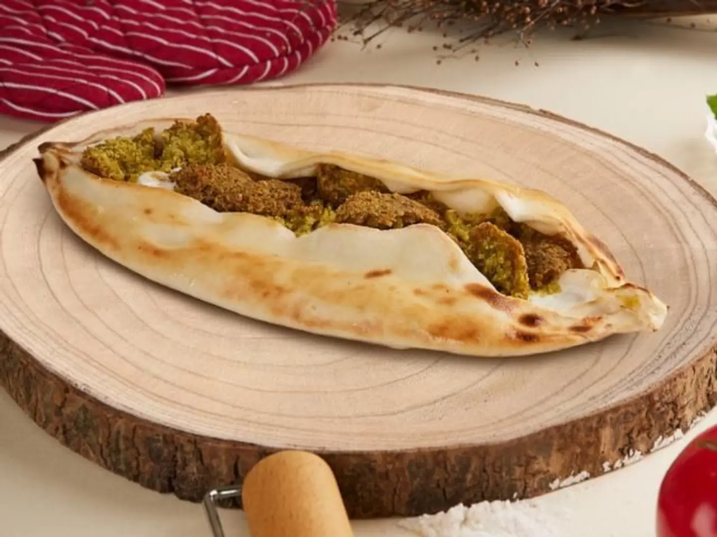 Labneh With Falafel