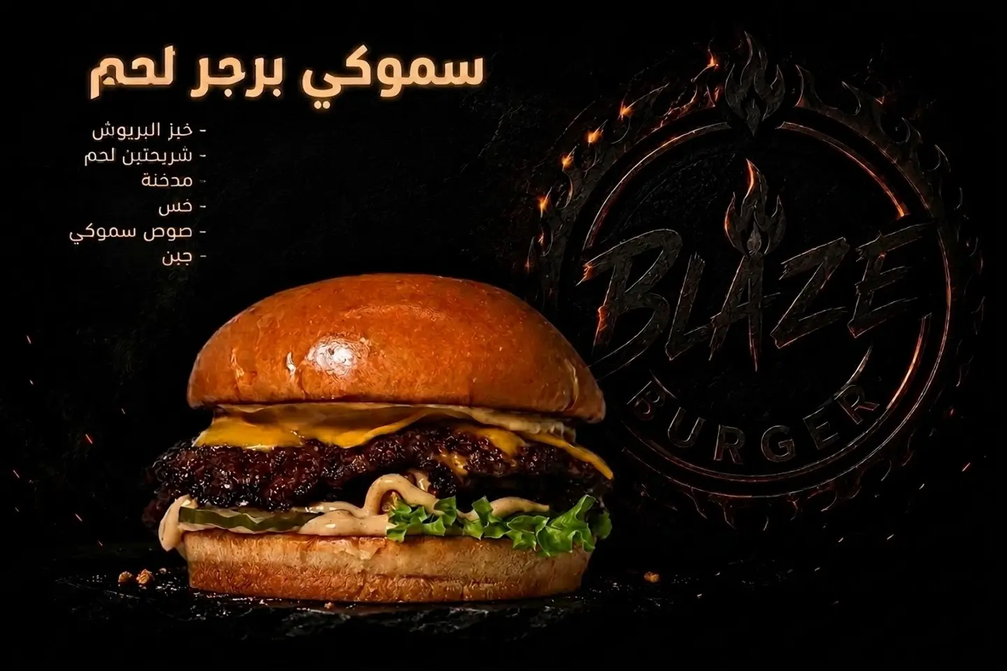 Smoky Beef Burger