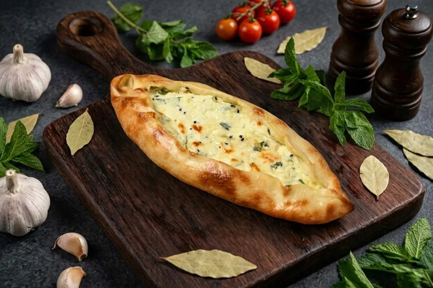 فطيرة كبيرة جبن عكاوي