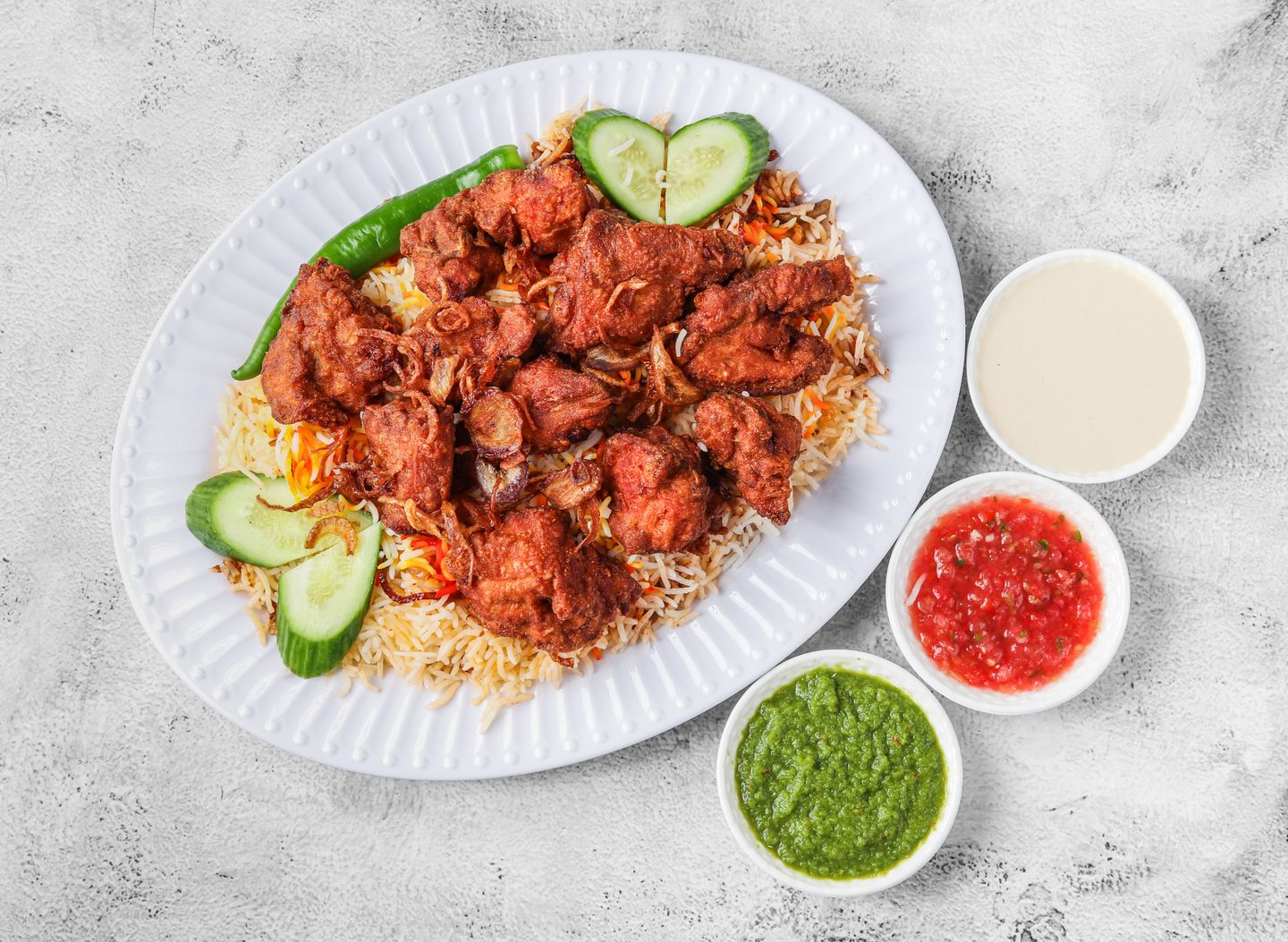 دجاج مقلقل ارز شعبي - نص حبة