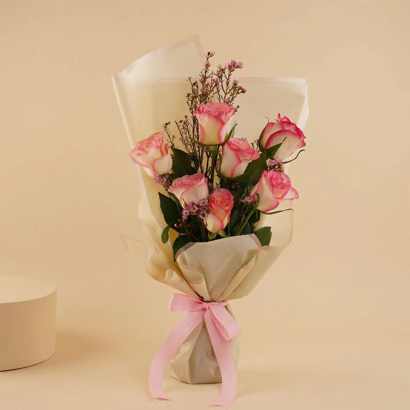 Classic Pink Rose Bouquet