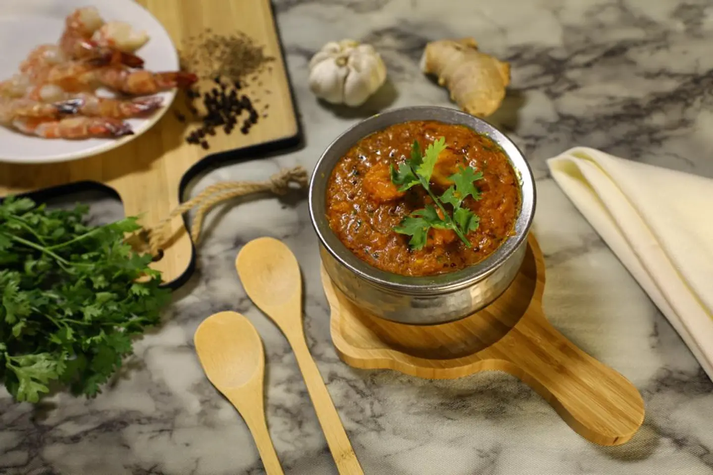Shrimps Chilli