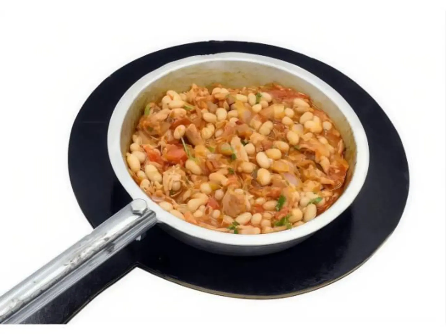 فاصوليا مع تونة