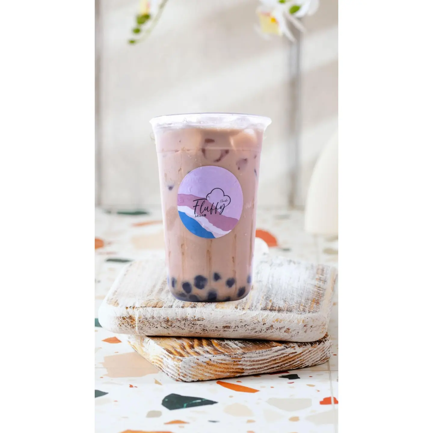 Peach Milk Tea