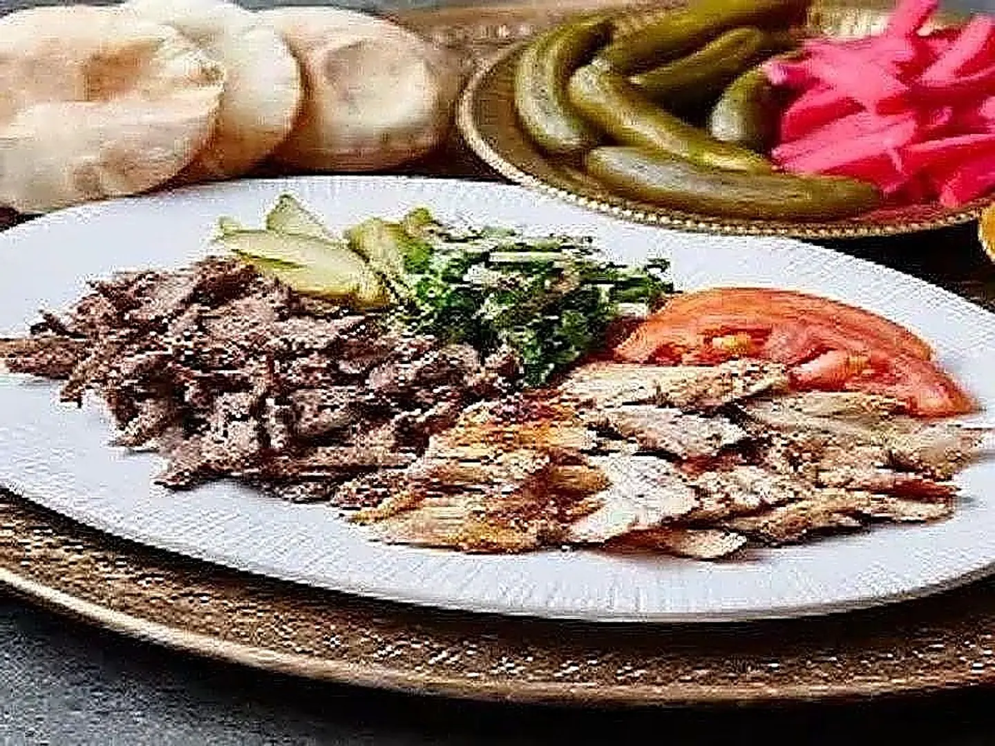 Mixed Flatbread Plate