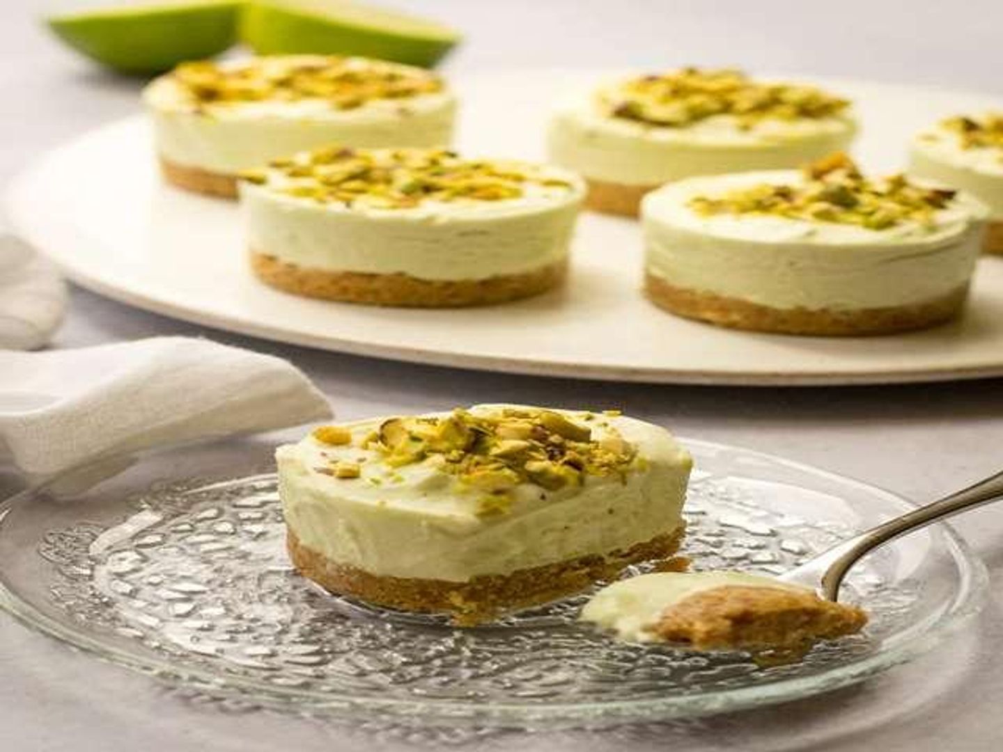 Cheesecake Cap Pistachio
