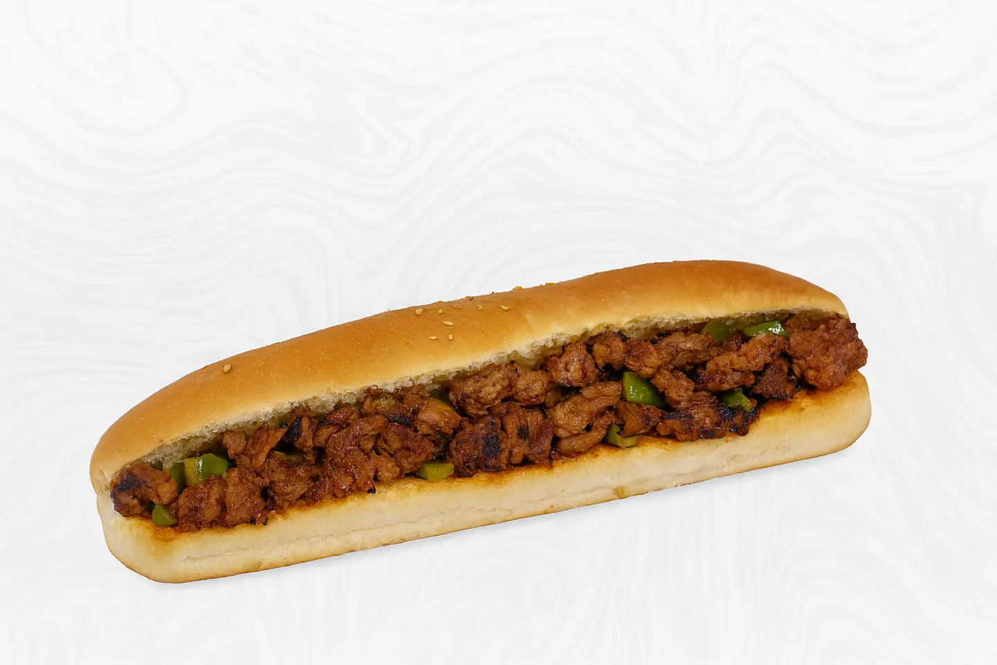 ساندوتش لحم بطماط