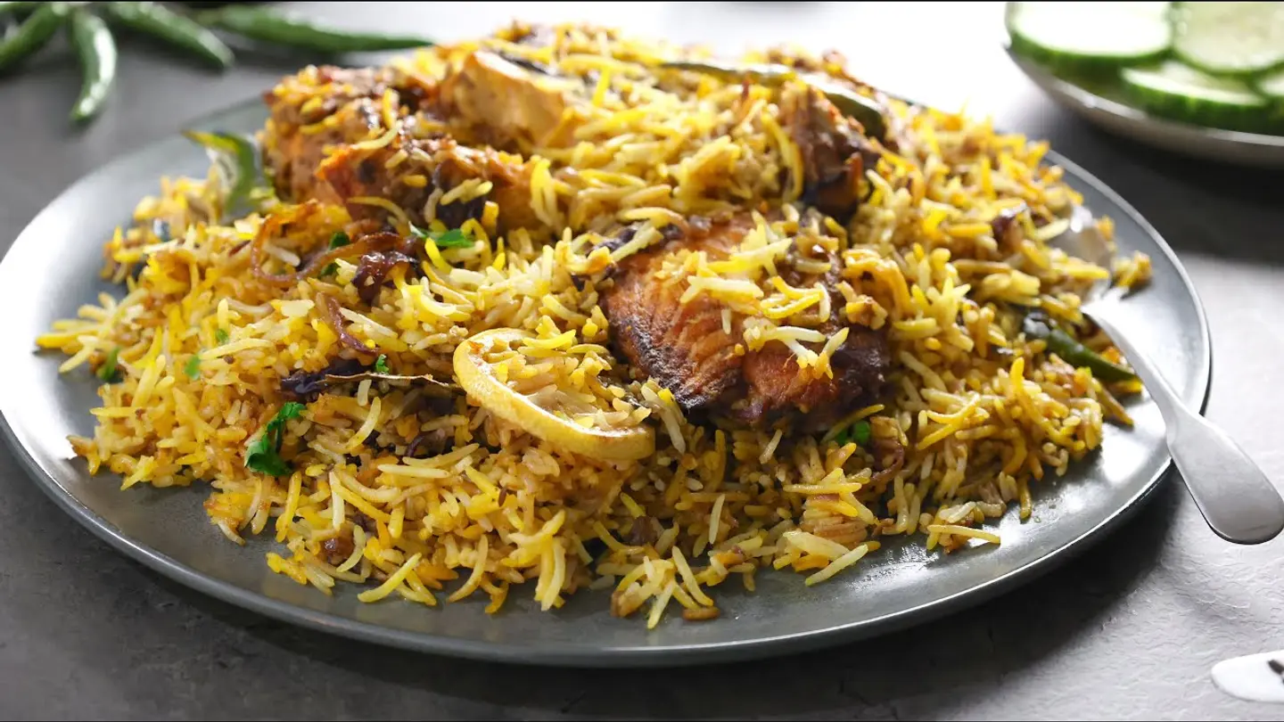 سمك برياني