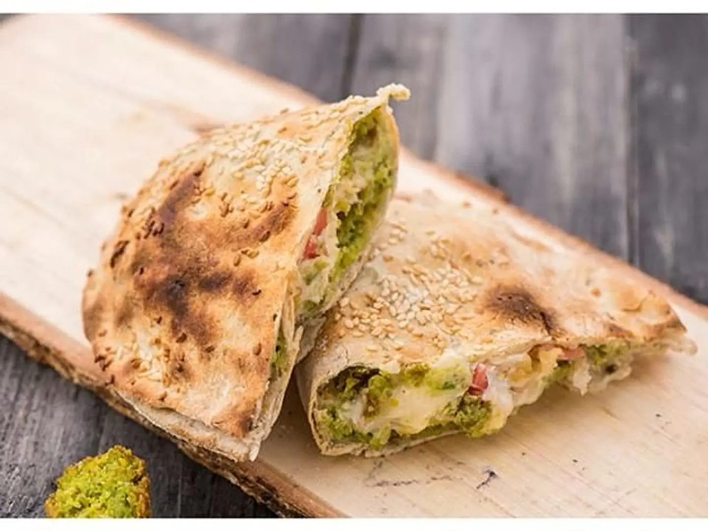 فطيرة دبل فلافل