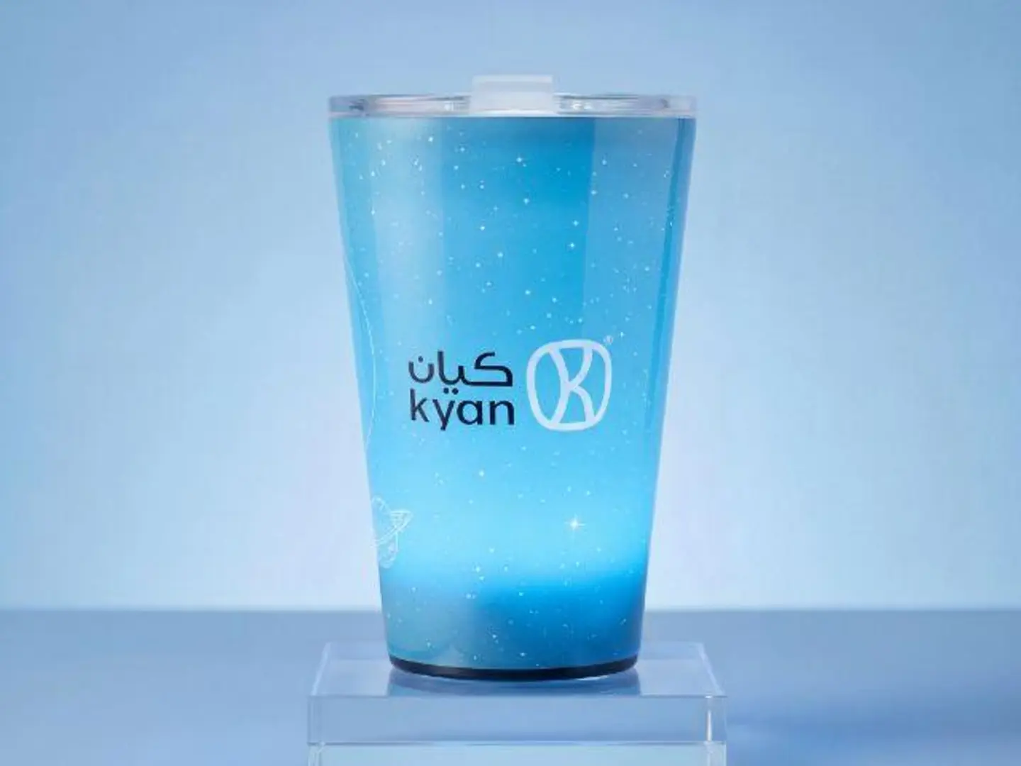 مق مضيء ازرق