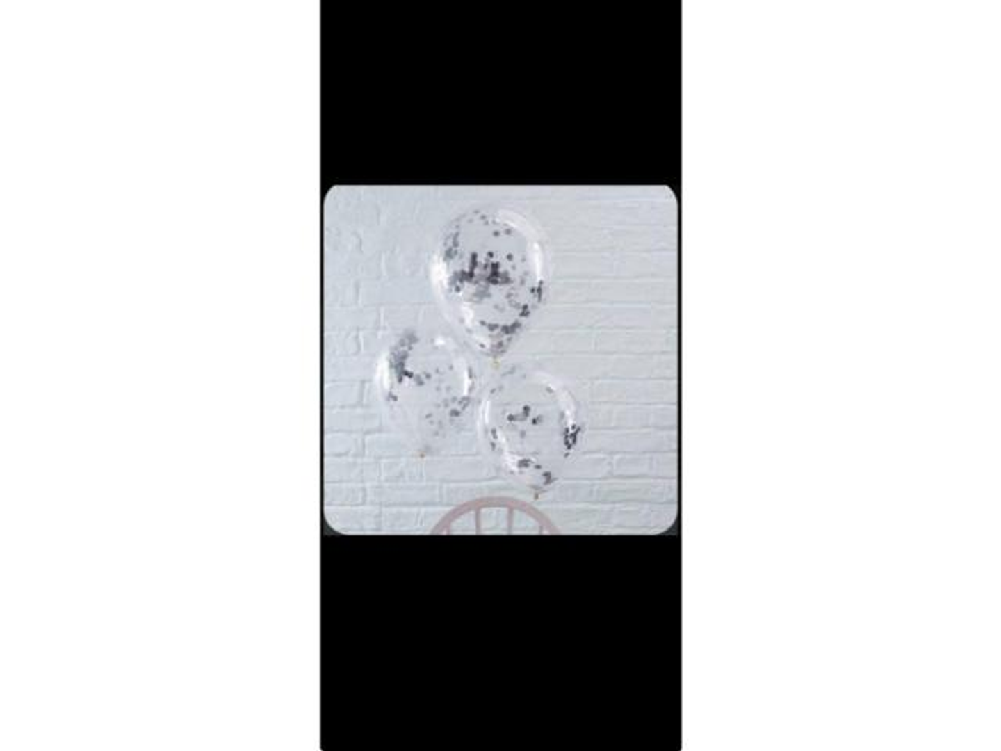 It Is Helium In Color With Silver Glitter Inside