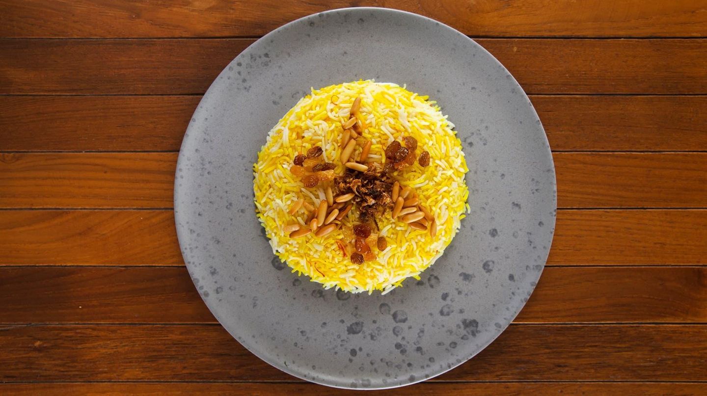 ارز الزعفران