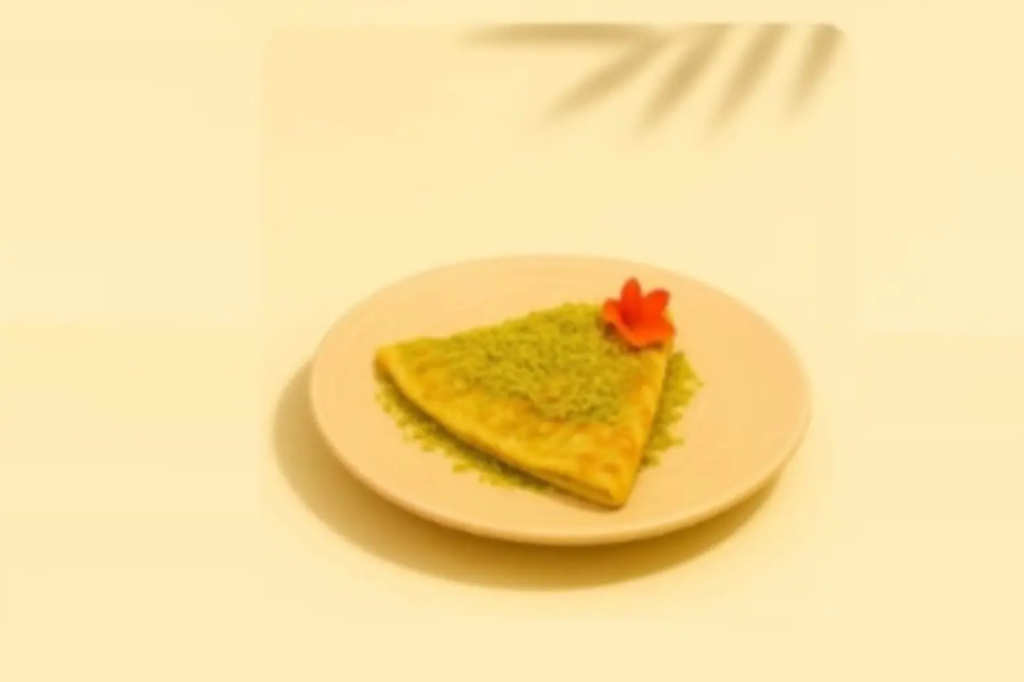 Pistachio Crepe