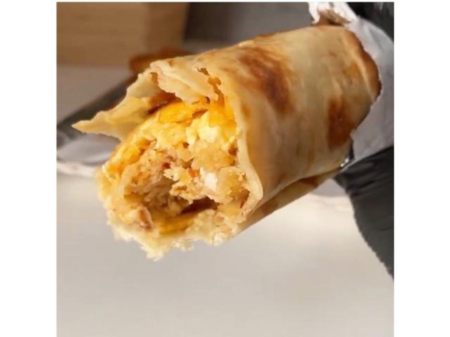 Chapati With Egg Omelette
