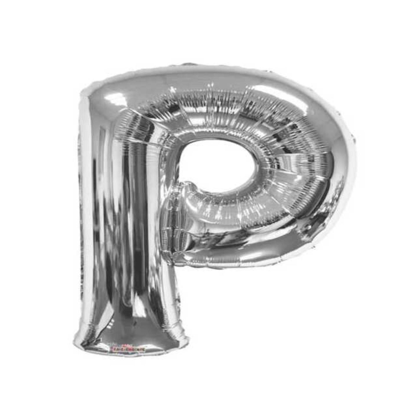 Letter P Helium Tin