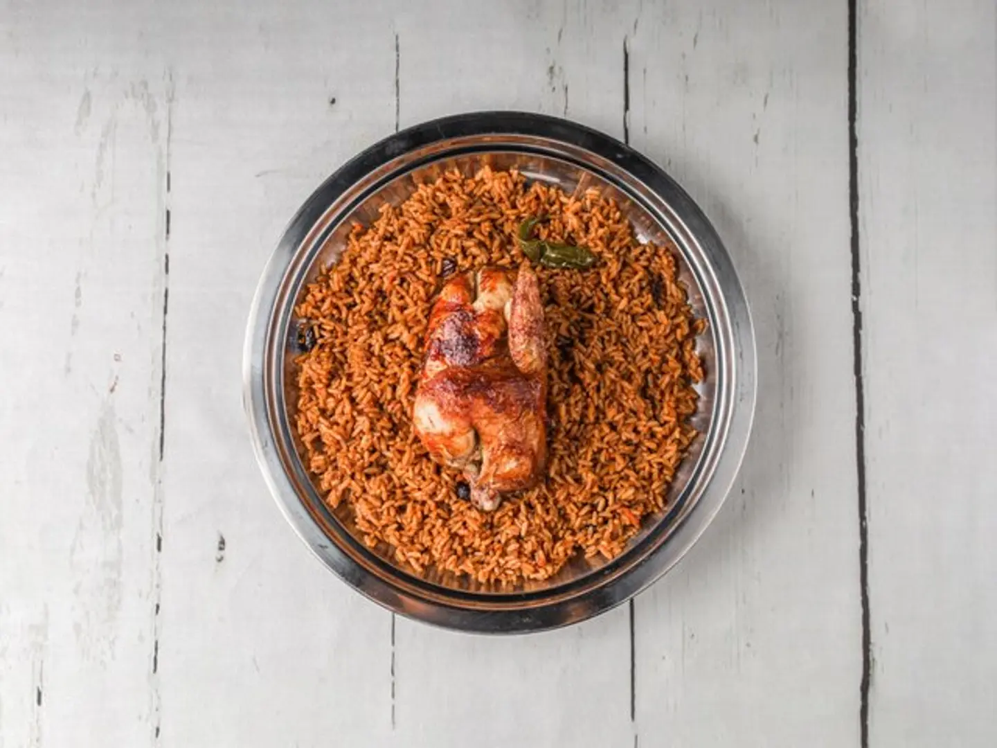 نص حبه شواية على الحطب مع رز أمريكي