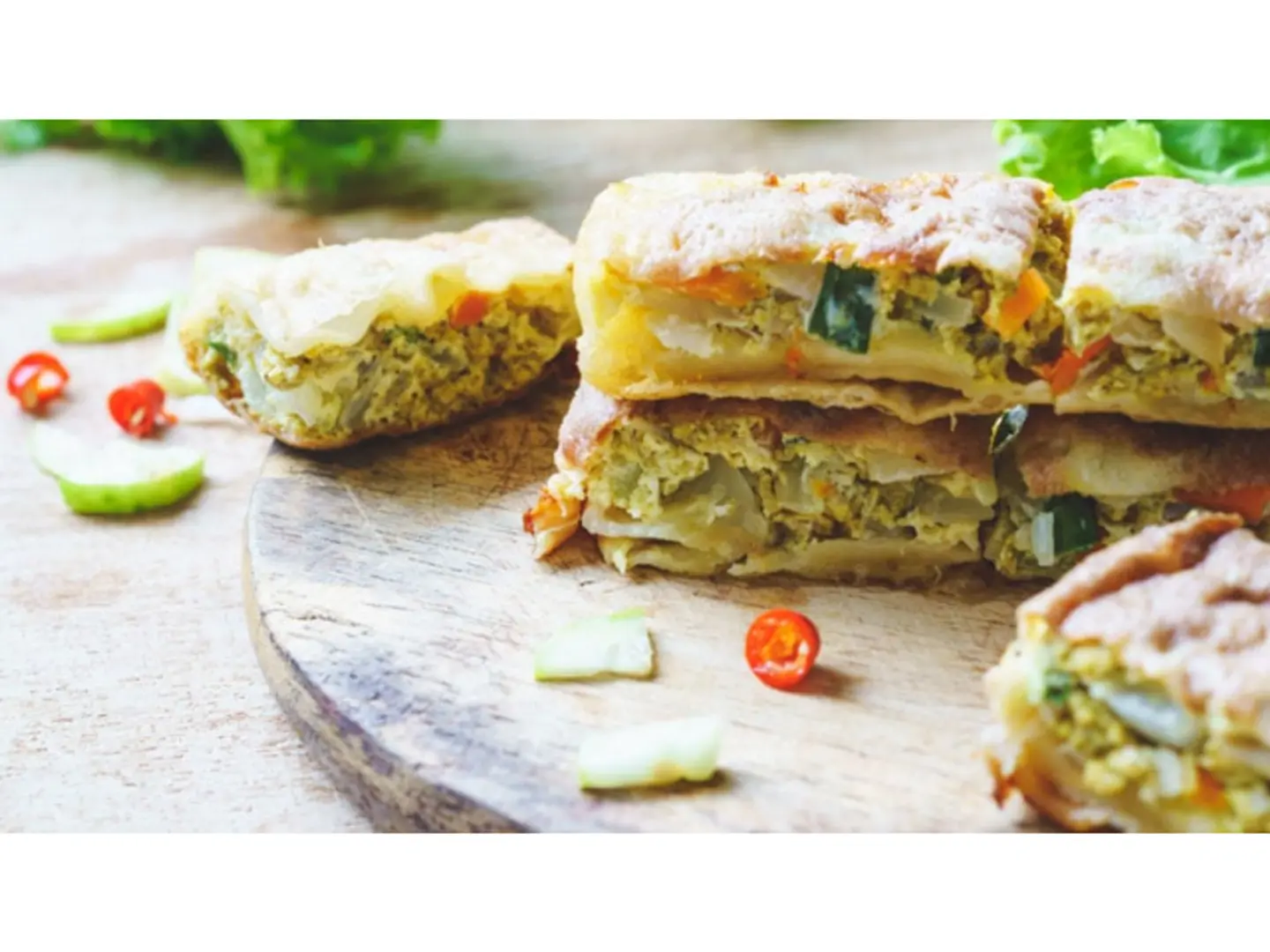 Vegetable And Tuna Mutabbak