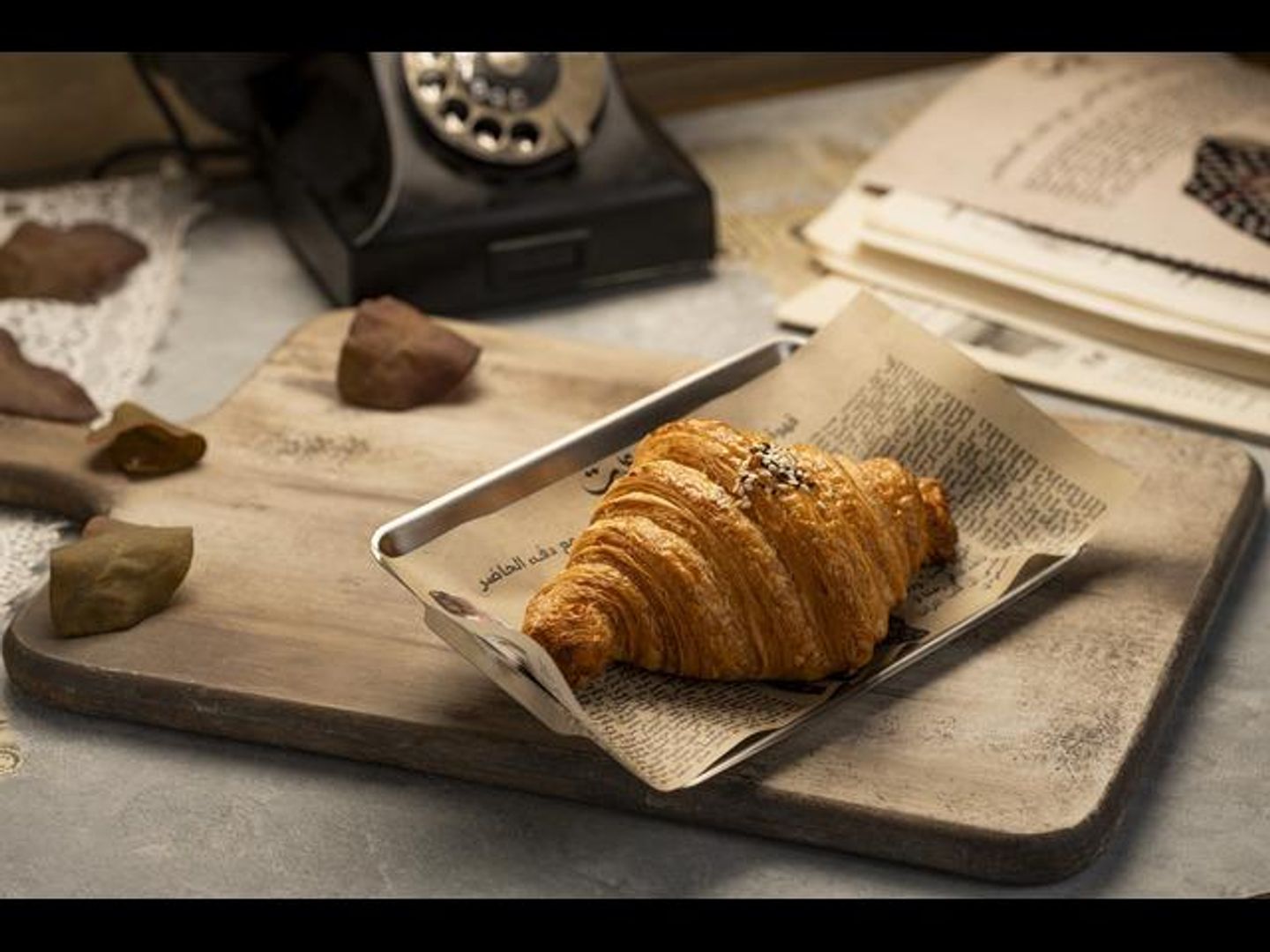 كرسون الجبنة البيضاء مع النعنع
