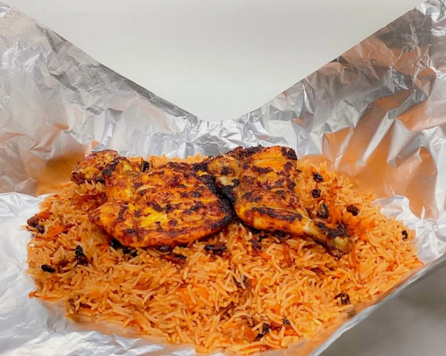 Half Charcoal Chicken