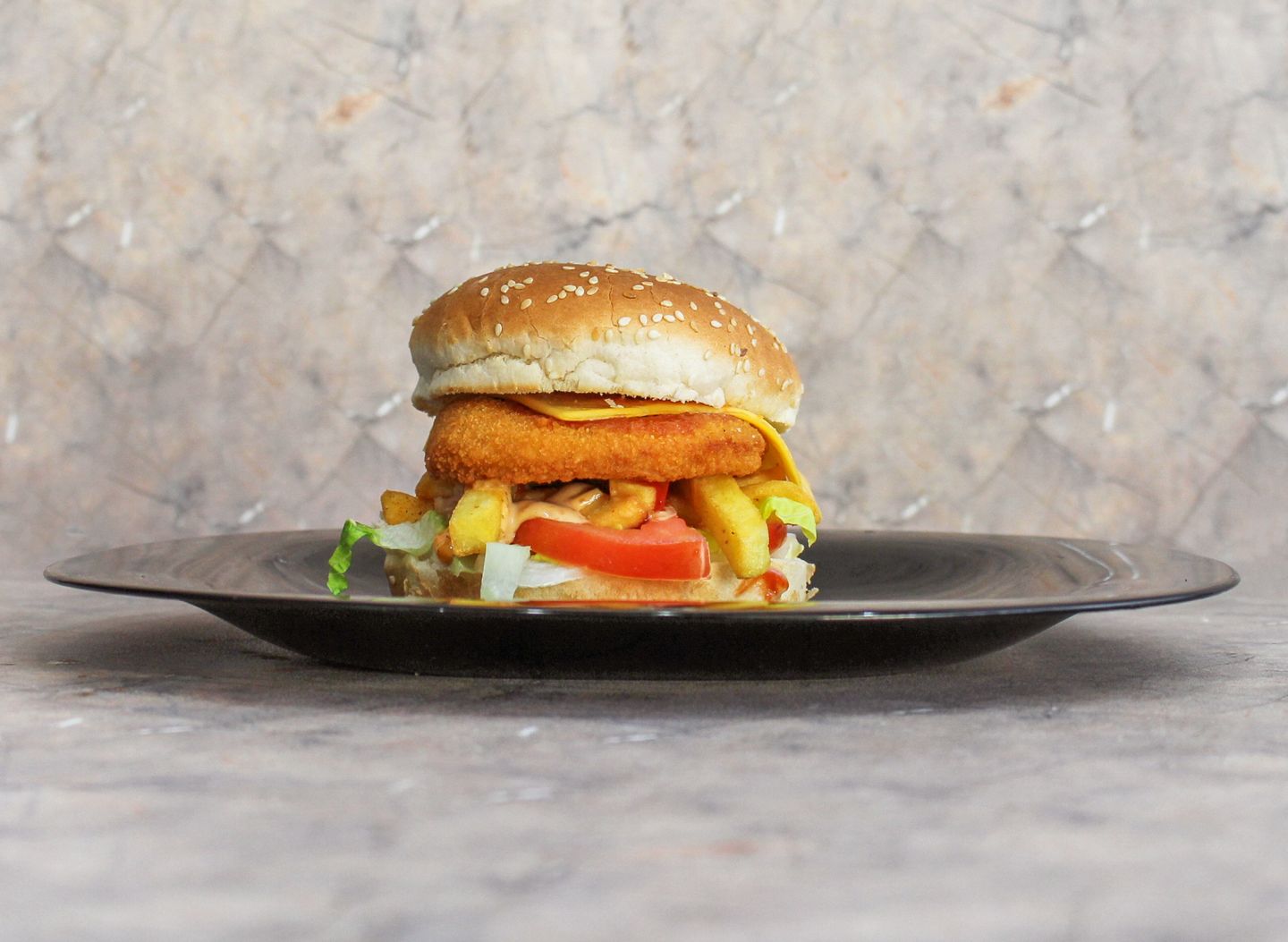 Grilled Chicken Burger