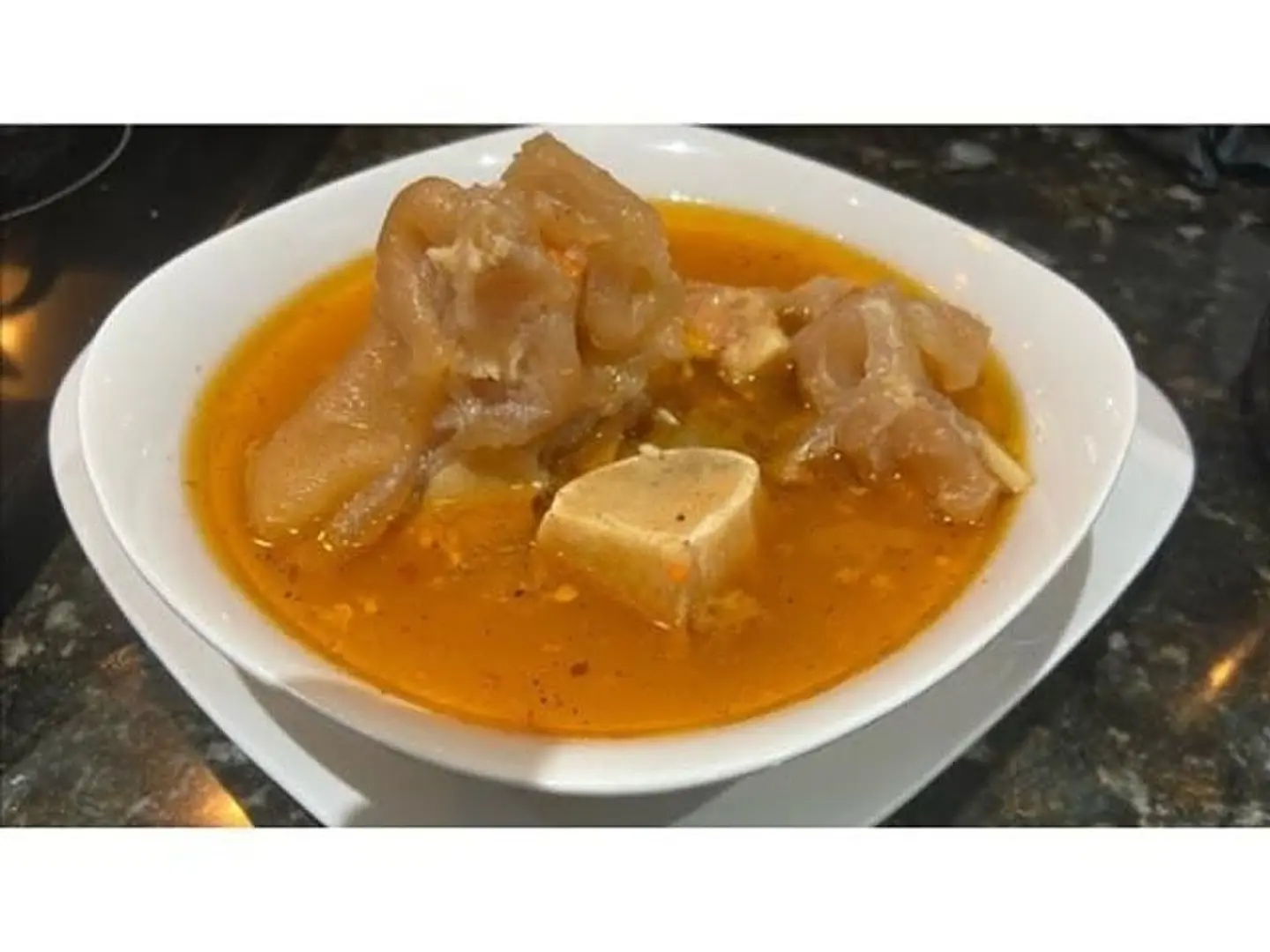 Sweet Corn Lamb Trotters Soup