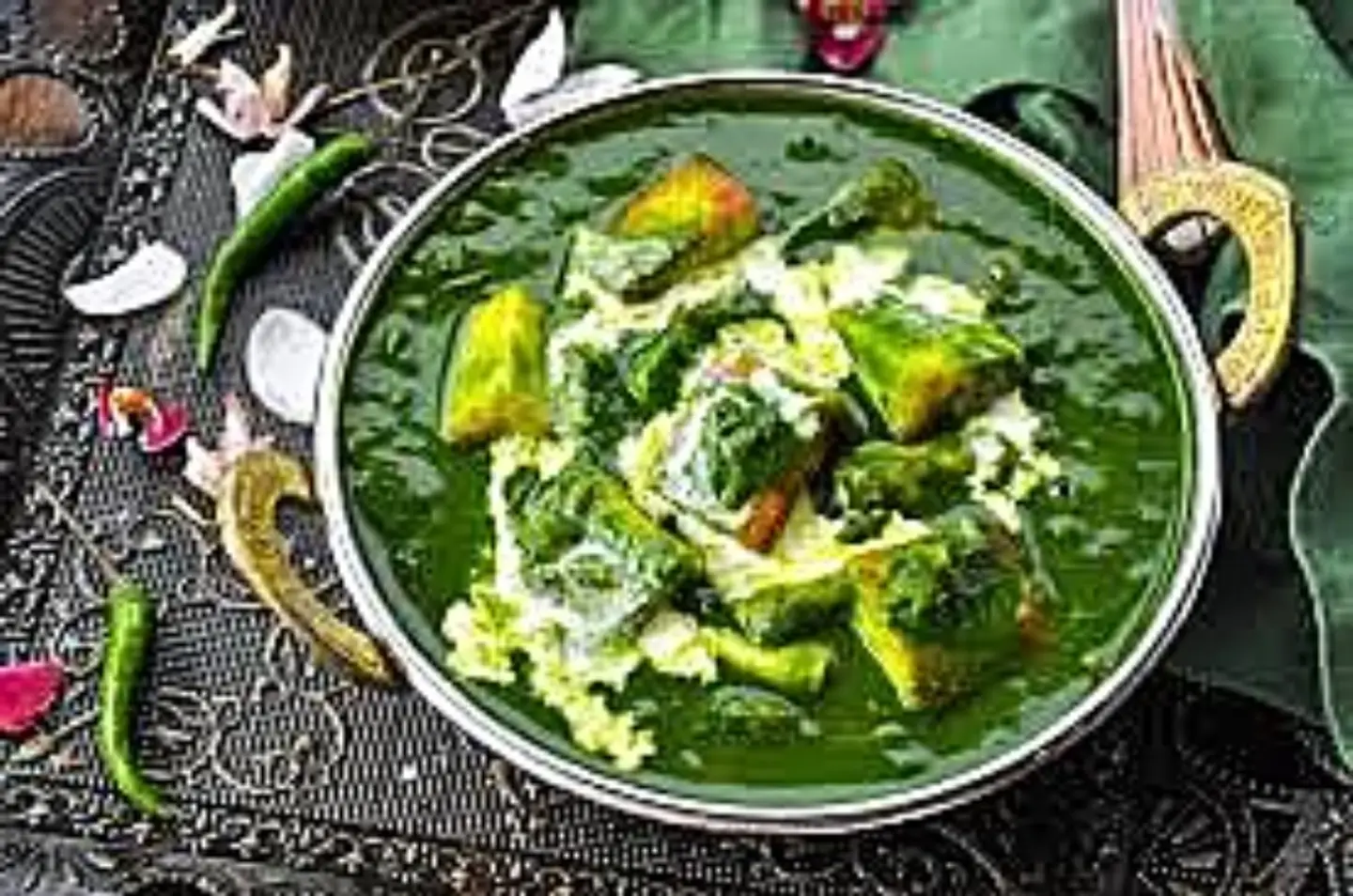 بانير مع سبانخ