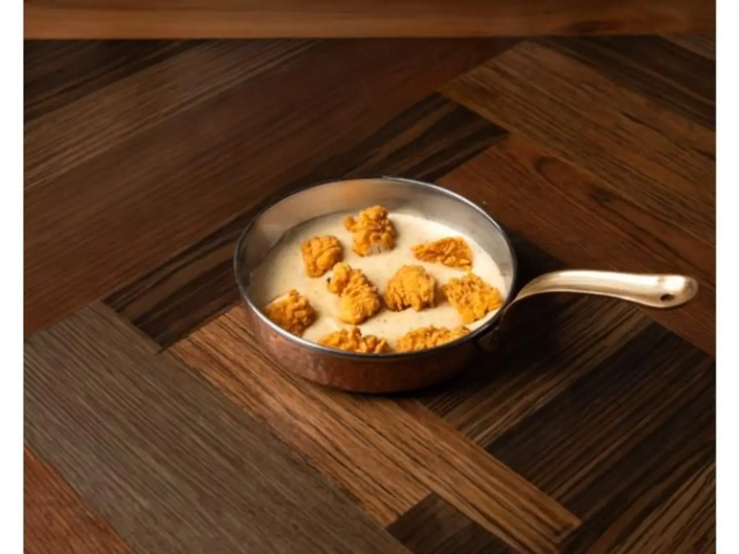 طاسه ستريبس دجاج بالاجبان