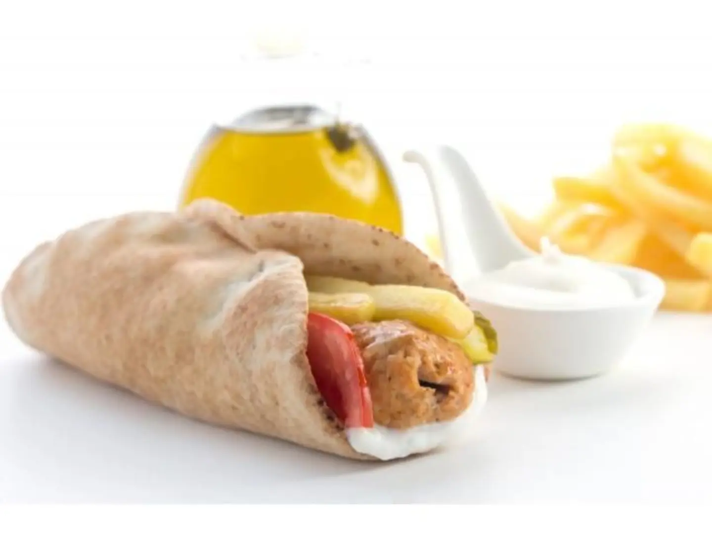 وجبة ساندوتش كباب مقلي