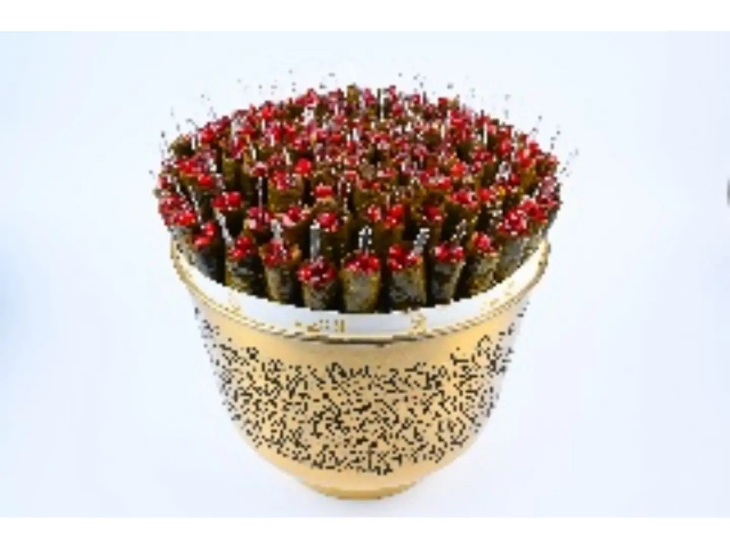 Welcome Vase Grape Leaves Sushi