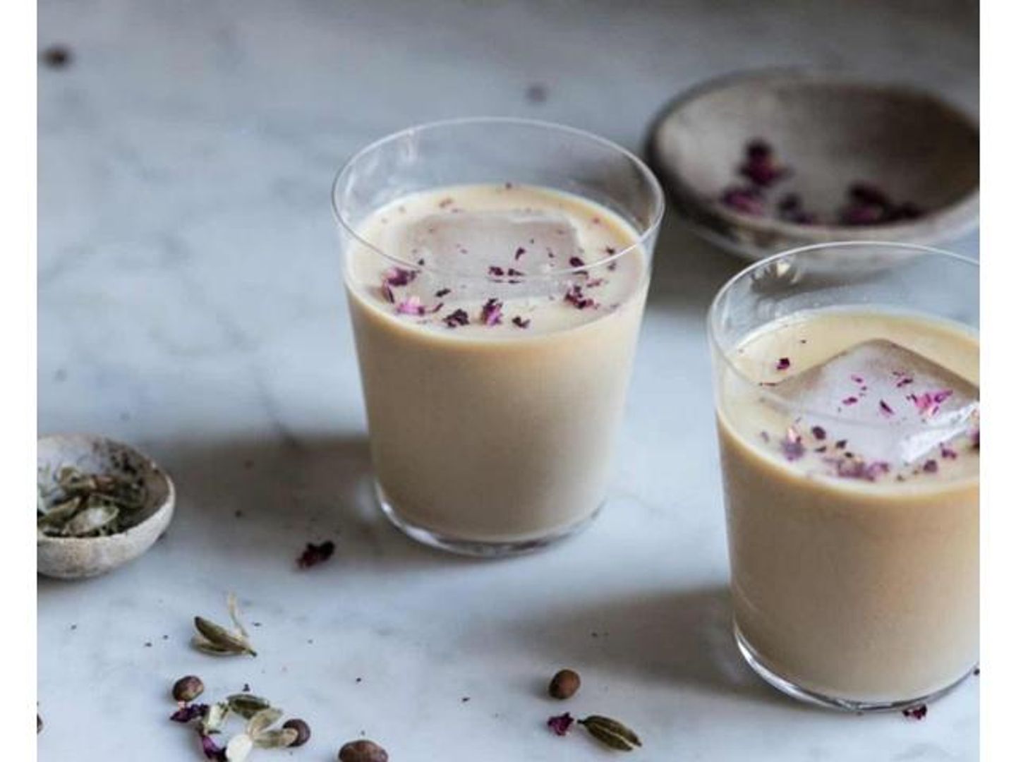 Iced Rose Latte