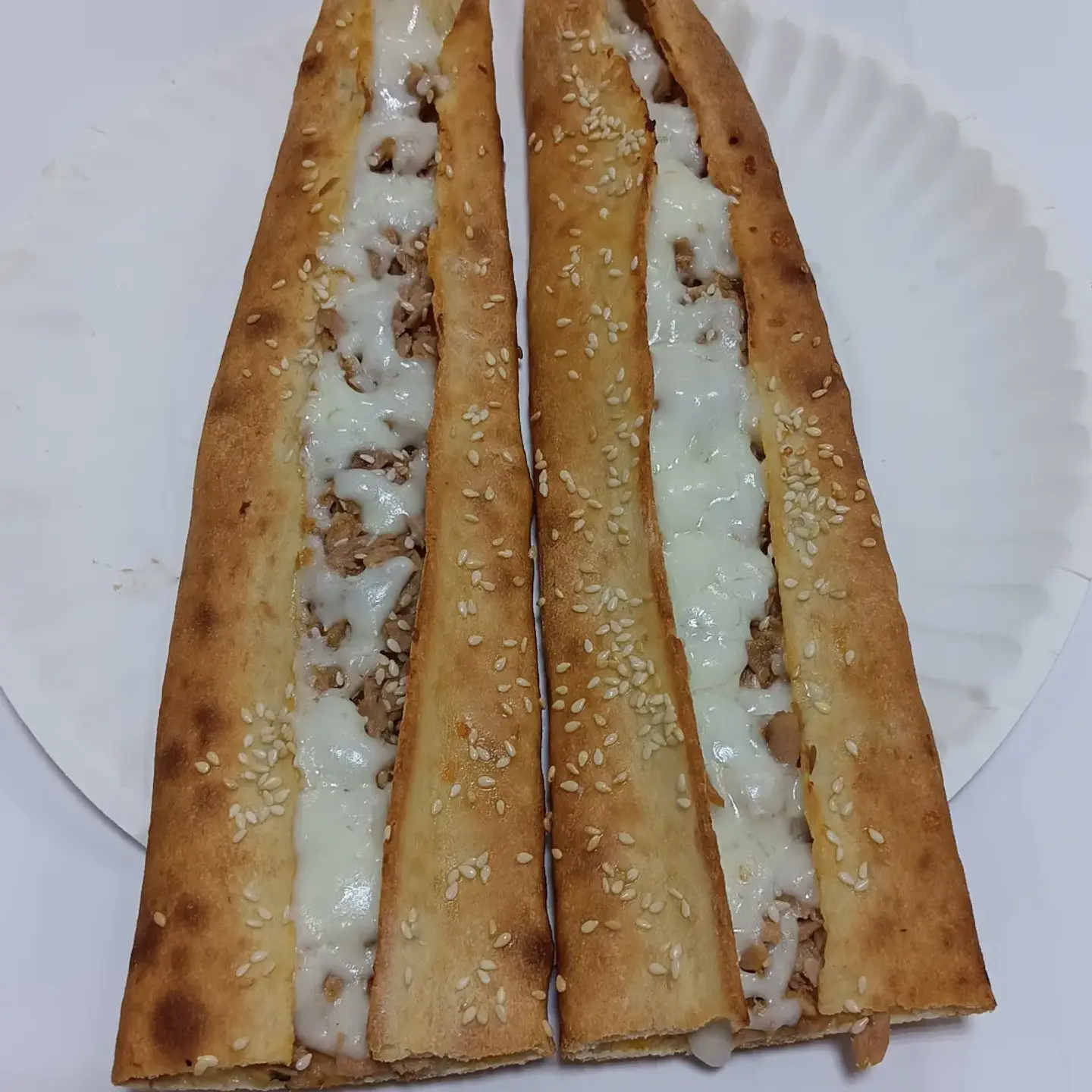 فطيرة تونة بالجبن