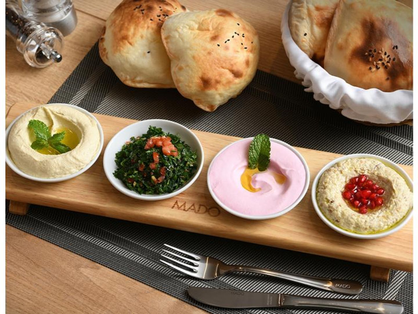طبق المازة البارد