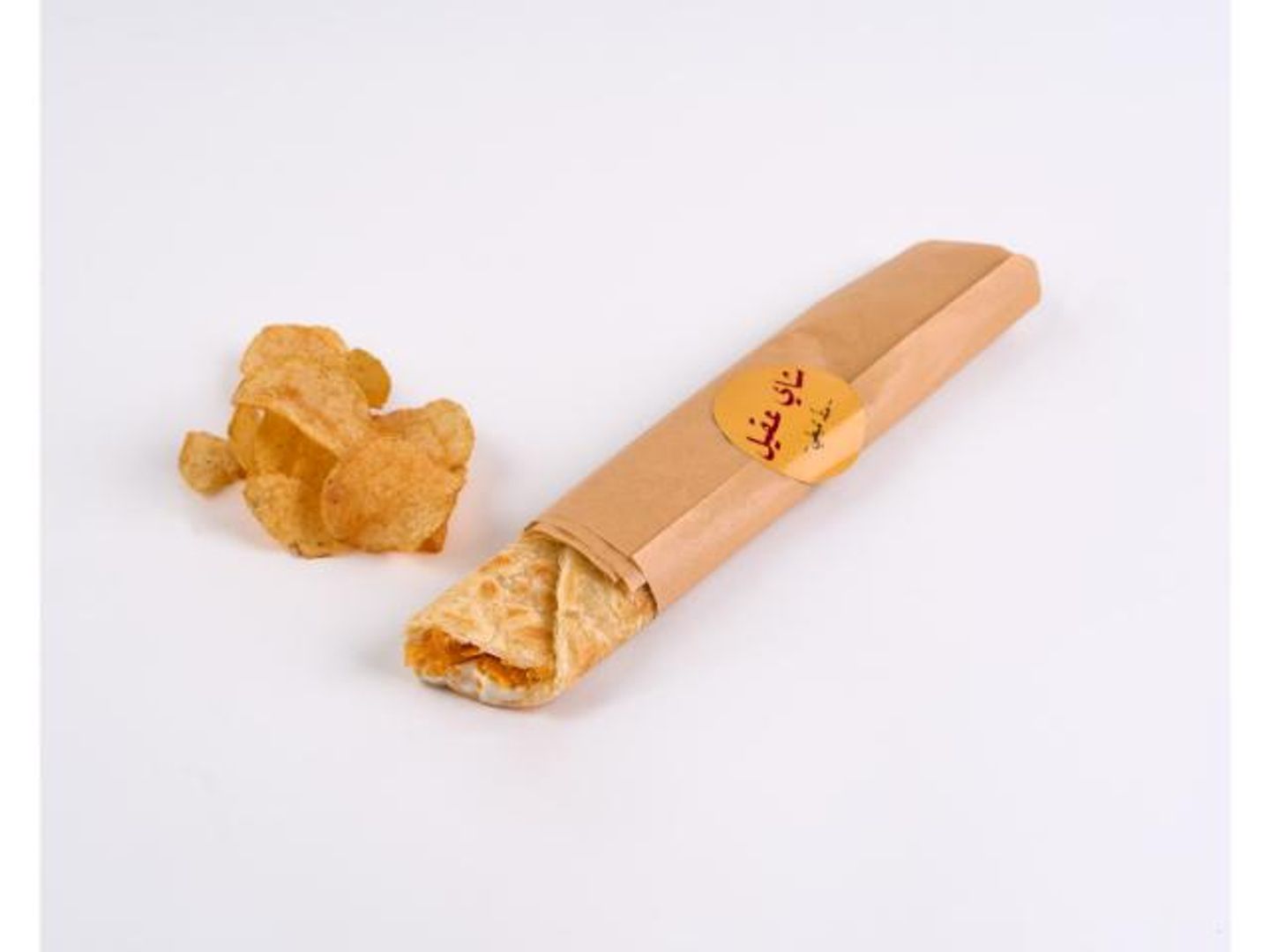 Chapati Cheese With Chips