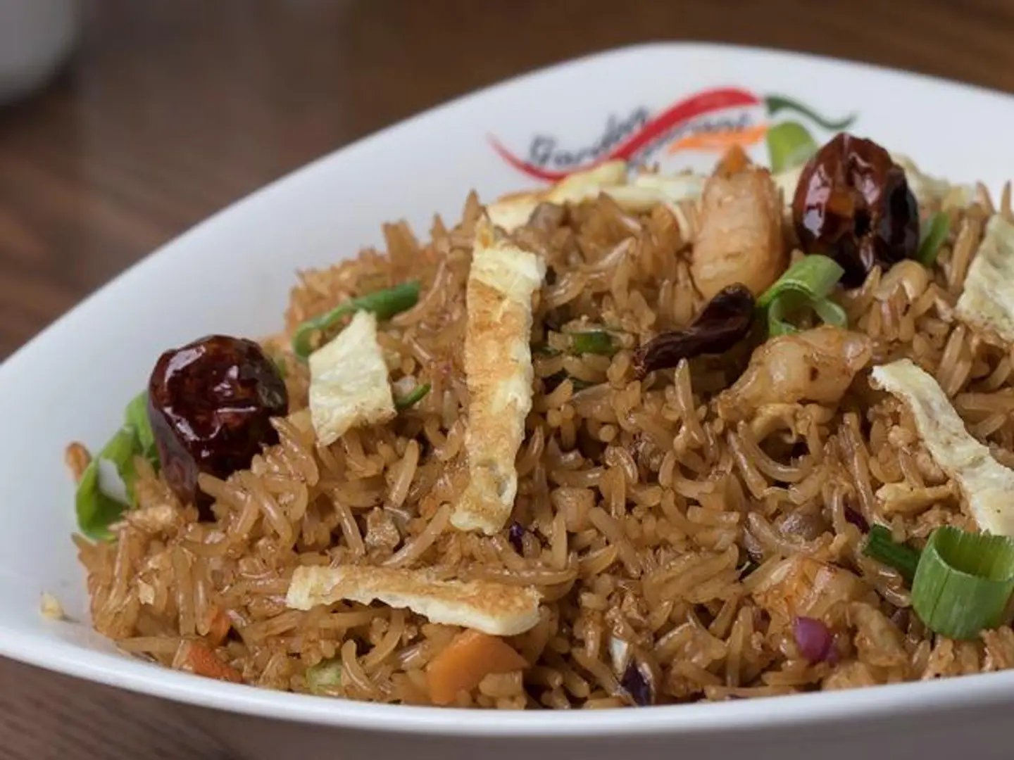 أرز مقلي بالبيض