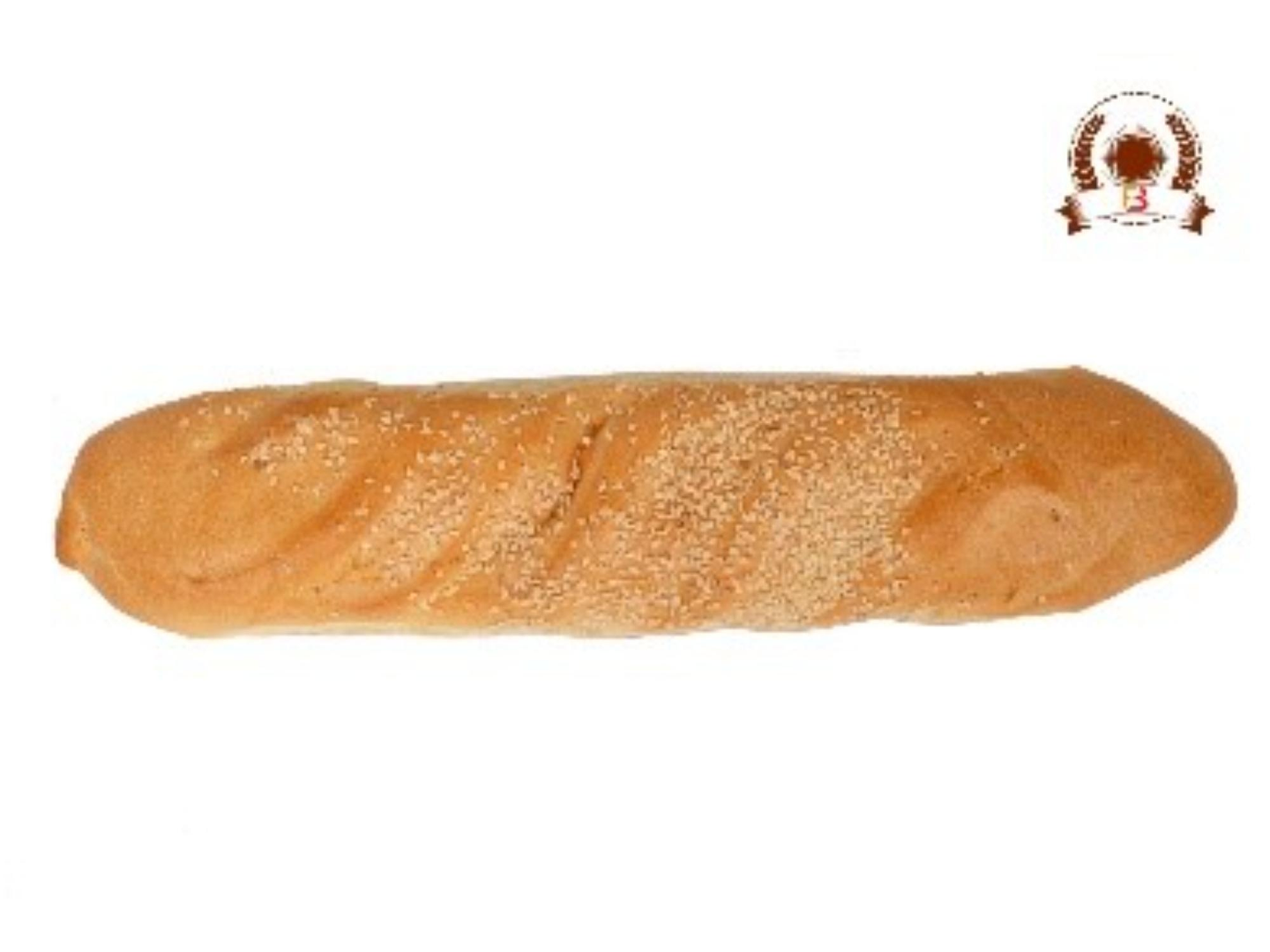 Small White French Baguette With Sesame