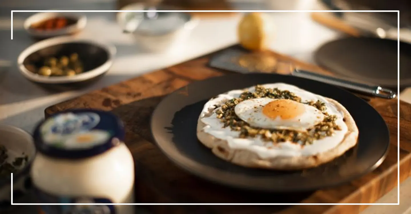 Fried Eggs With Cheese